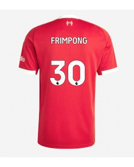 Billige Fotballdrakt Liverpool Jeremie Frimpong #30 Replika Hjemmedrakt 2025-26 Kortermet Billige Fotballdrakt Liverpool Jeremie Frimpong #30 Replika Hjemmedrakt 2025-26 Kortermet